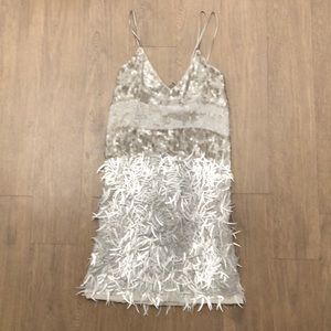 Poleci full Sequin dress- NWT